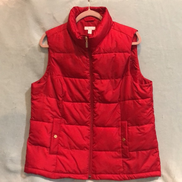 Charter club woman plus 1X quilted red - Picture 2 of 4